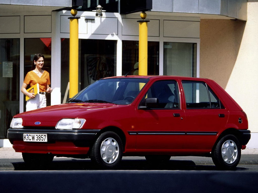 Ford Fiesta 3 поколение, хэтчбек 5 дв. (03.1989 - 08.1996)